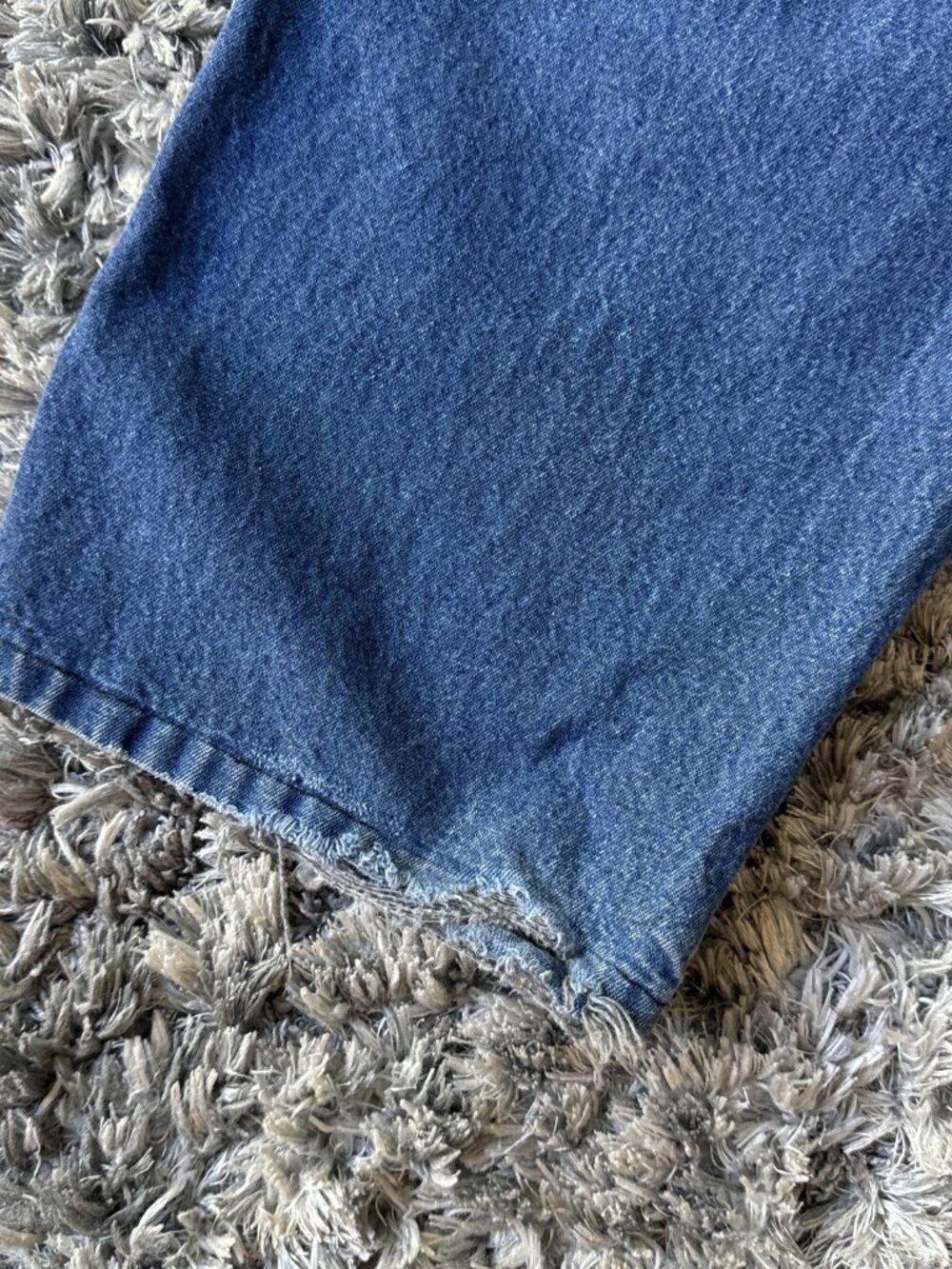 Big Ben Blue Big Ben Jeans Denim Straight Wrangler Carpenter Usa Sz 38X29 - Picture 2 of 8